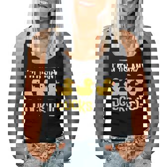 I'm This Many Ducks Old Duck 3Rd Birthday 3 Years Old Bday Women Tank Top - Thegiftio