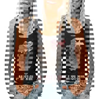 I'm Just A Girl Hamster Women Tank Top | Mazezy