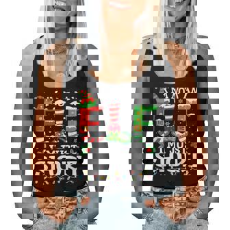 I'm Not An Elf I'm Just Short For Mom Christmas Women Tank Top | Seseable CA