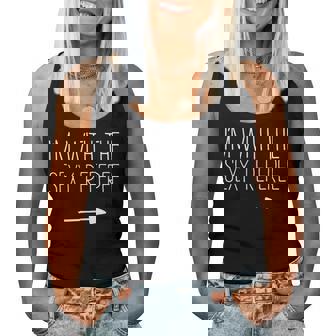 I'm With The Sexy Referee Adult Costume Women Tank Top | Mazezy