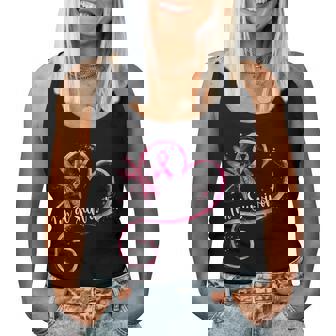 I'm A Survivor Breast Cancer Awareness Dragonfly Heart Women Tank Top - Thegiftio