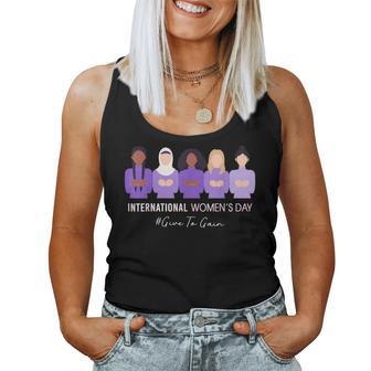 International Women’S Day 2026 March 8 Support Women Women Tank Top - Thegiftio UK