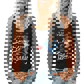 It's My 52Nd Birthday 52 Years Old Afro Black Melanin Women Women Tank Top - Thegiftio