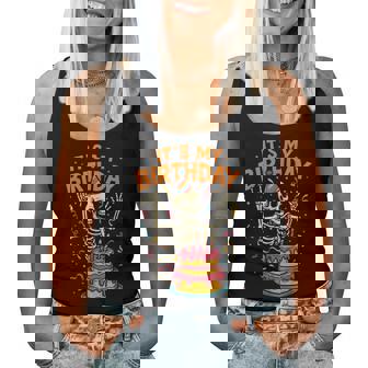 Its My Birthday Men Halloween Skeleton Birthday Women Tank Top - Monsterry