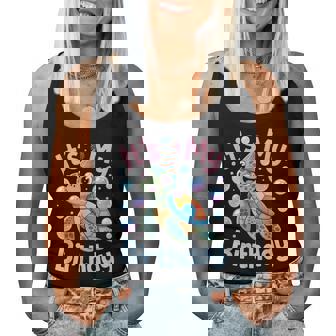 It's My Birthday Sea Turtle Cute Ocean Animal Party Women Tank Top | Mazezy