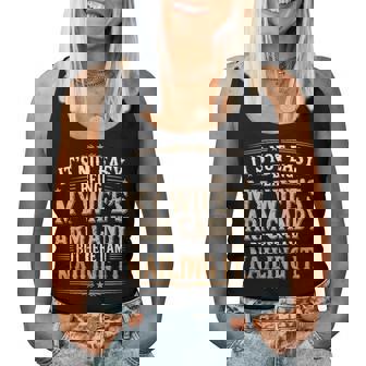 Its Not Easy Being My Wife's Arm Candy Wife Arm Candy Women Tank Top - Thegiftio