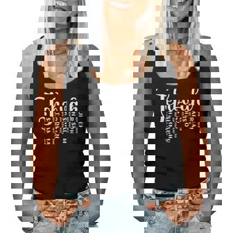 Jehovah Names Of God 7 Names Of God Christian Jewish Faith Women Tank Top | Seseable CA