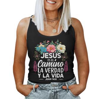 Jesus Es El Camino La Verdad Y La Vida Christian Spanish Women Tank Top | Seseable UK