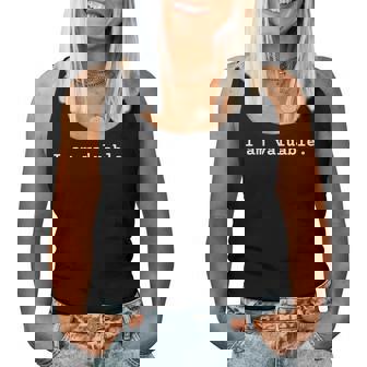 Jeuis Précieux Affirmation Positive En Matière Deanté Mentale Débardeur pour femme - Cadeauxyz