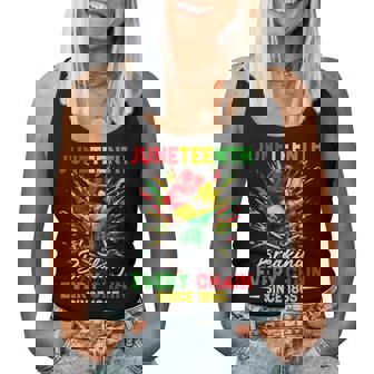 Junenth Freedom Breaking Every Chain Since 1865 Men Women Tank Top - Monsterry