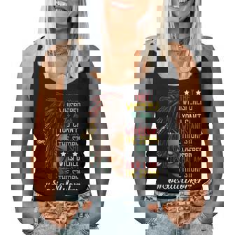 Junenth I'm The Storm Loc'd Black Social Worker Women Tank Top - Thegiftio