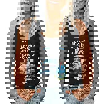 Just A Girl Who Delivers Mail Postwoman Mail Truck Driver Women Tank Top - Seseable