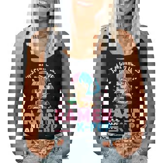 Just A Girl Who Loves Anime Ramen And K-Pop Women Tank Top | Seseable FR