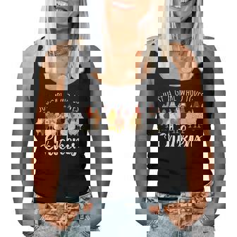 Just A Girl Who Loves Chickens Farm Animal Chicken Women Tank Top - Thegiftio