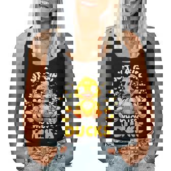 Just A Girl Who Loves Ducks Women Tank Top - Monsterry