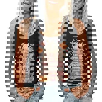 Just A Girl Who Loves Fall & Book Autumn Reading Book Lover Women Tank Top - Monsterry