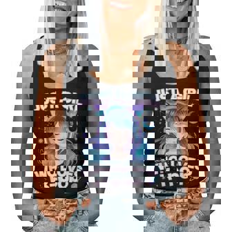 Just A Girl Who Loves K-Pop Cute Listening Kpop Music Lovers Women Tank Top | Mazezy