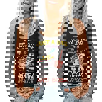 Just A Girl Who Loves Ramen And Boba Bubble Tea Japanese Women Tank Top - Thegiftio