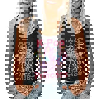 K-Pop Princess Korean Pop Music Idol Group Concert Band Girl Women Tank Top - Monsterry