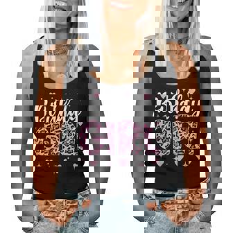 Leopard Cheetah Birthday Girl Animal Party Women Tank Top | Seseable CA