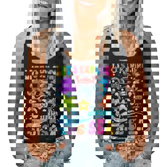 Let's Explore Under The Sea Back To School Student Teacher Women Tank Top | Mazezy