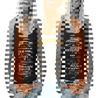 Leyendas Noviembre 1975 Hombre 50 Años Cumpleaño Camiseta sin mangas para mujer - Regaloses