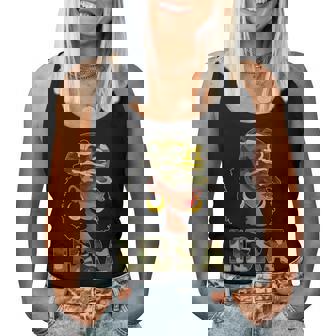 Libra Queen Camouflage Black Woman Cap Zodiac Sign Women Tank Top | Seseable CA