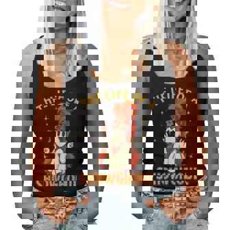 The Life Of A Showghoul Halloween Ghost Girl Women Tank Top | Mazezy