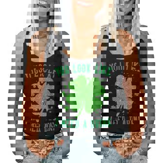 You Look Like I Need A Drink Drinking Patrick Day Women Tank Top | Seseable UK