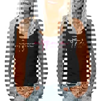 Mama Est 2025 Promoted To Mama 2025 Black Small Cotton Crew Neck Short Sleeve Women Tank Top - Monsterry