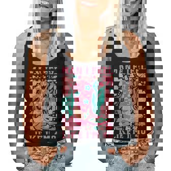 Man I Feel Like I'm 40 Floral 40Th Birthday Western Cowgirl Women Tank Top - Thegiftio