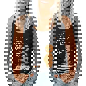 Manger Des Biscuits De Noël Pour Deux Annonce De Grossesse De Noël Débardeur pour femme - Cadeauxyz