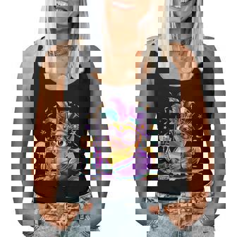 Mardi Gras Rubber Duck Costume Louisiana Mardi Gras Carnival Women Tank Top | Seseable UK