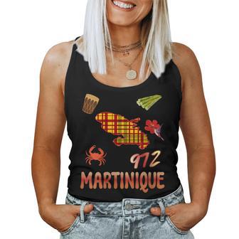 Martinique 972 Idee Cadeauouvenir tyle Madras Débardeur pour femme - Cadeauxyz