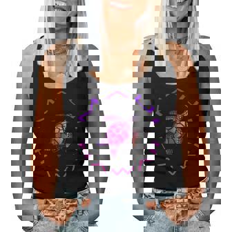 Maui Hawaii Colorful Sea Turtle Maui Women Tank Top - Monsterry