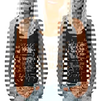 Melanated Nurse Woman Black History Month Nursing Crew Women Tank Top - Thegiftio