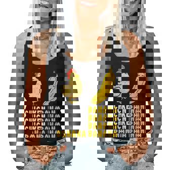 Meme Divertido De Baile De Pollo Y Plátano Para Niñas Es Y Niños Camiseta sin mangas para mujer - Regaloses