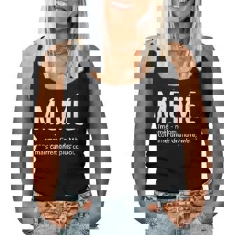 Mémé Fete Des Meres Idée Drole Pour Grand-Mère Mémé Débardeur pour femme - Cadeauxyz