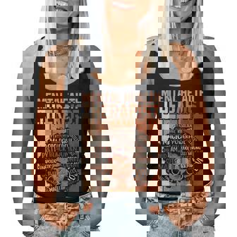 Mental Health Therapist Afro Black History Month Women Tank Top | Mazezy