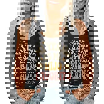 Mi Yerno Es Mi Hijo Favorito En Español Groovy Diasy Camiseta sin mangas para mujer - Regaloses