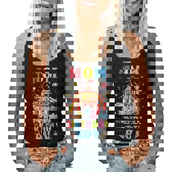 Mom Of The Birthday For Boy Circus Carnival Theme Party Women Tank Top - Thegiftio