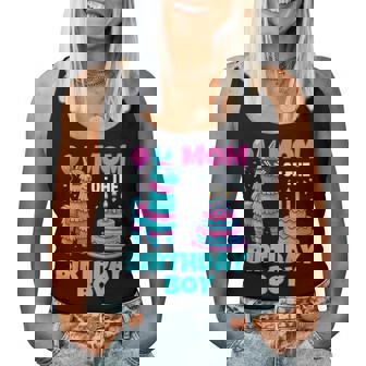 Mom Of Birthday Boy Llama Pinata Party Family Mathing Women Women Tank Top - Monsterry