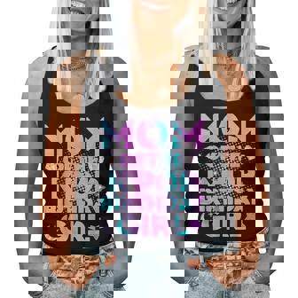 Mom Of The K-Pop Birthday Girl Matching Family Mommy Mother Women Tank Top - Monsterry