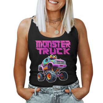 Monster Trucks Are My Jam Monster Truck Boy Toddlers Women Tank Top - Thegiftio UK