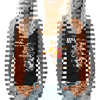 Moo Turkey Cow Costume Fall Thanksgiving Women Women Tank Top - Monsterry