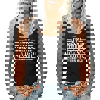 Im My Mother In Law's Favorite Child Son-In-Law Quote Women Tank Top | Seseable CA