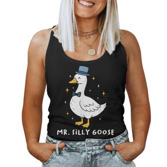 Mr Silly Duck Groom To Be Wedding Goose Gettin' Loose Men Women Tank Top | Seseable CA
