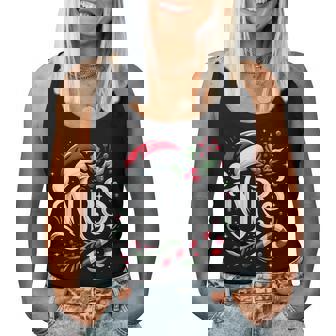 Mrs And Mr Santa Couples Matching Christmas Husband Wife Women Tank Top | Mazezy