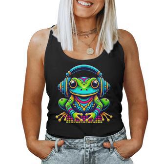 Musique Dj Frog Débardeur pour femme - Cadeauxyz