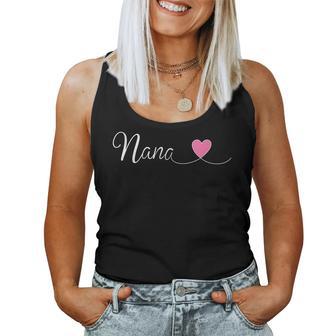 Nana For Grandma Grandmother Christmas Women Tank Top - Thegiftio UK